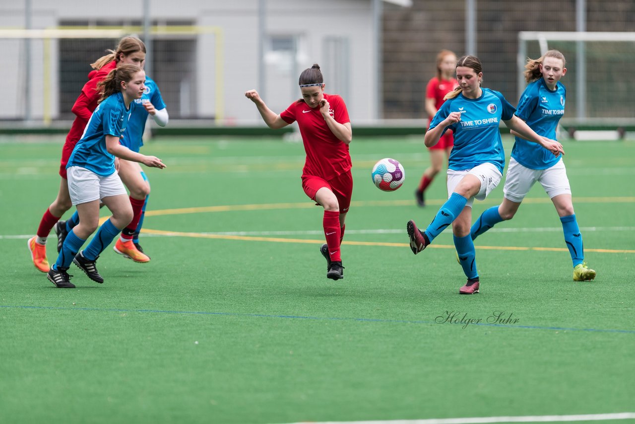 Bild 226 - wCJ VfL Pinneberg - Eimbuettler TV : Ergebnis: 1:1